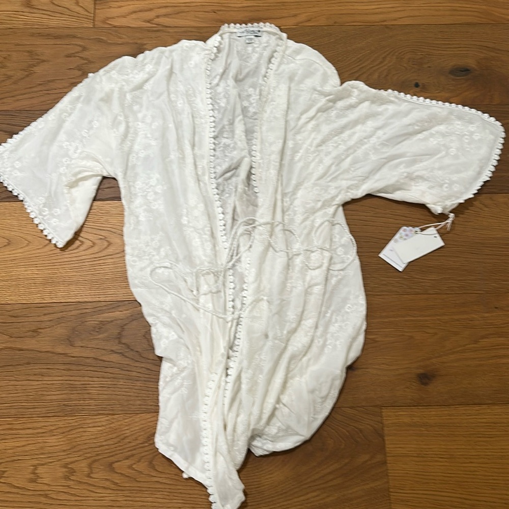 In Bloom. White Robe. XL. NWT - Picture 3 of 5